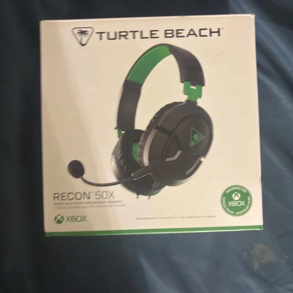 Recon 50X Black and Green Gaming Headset